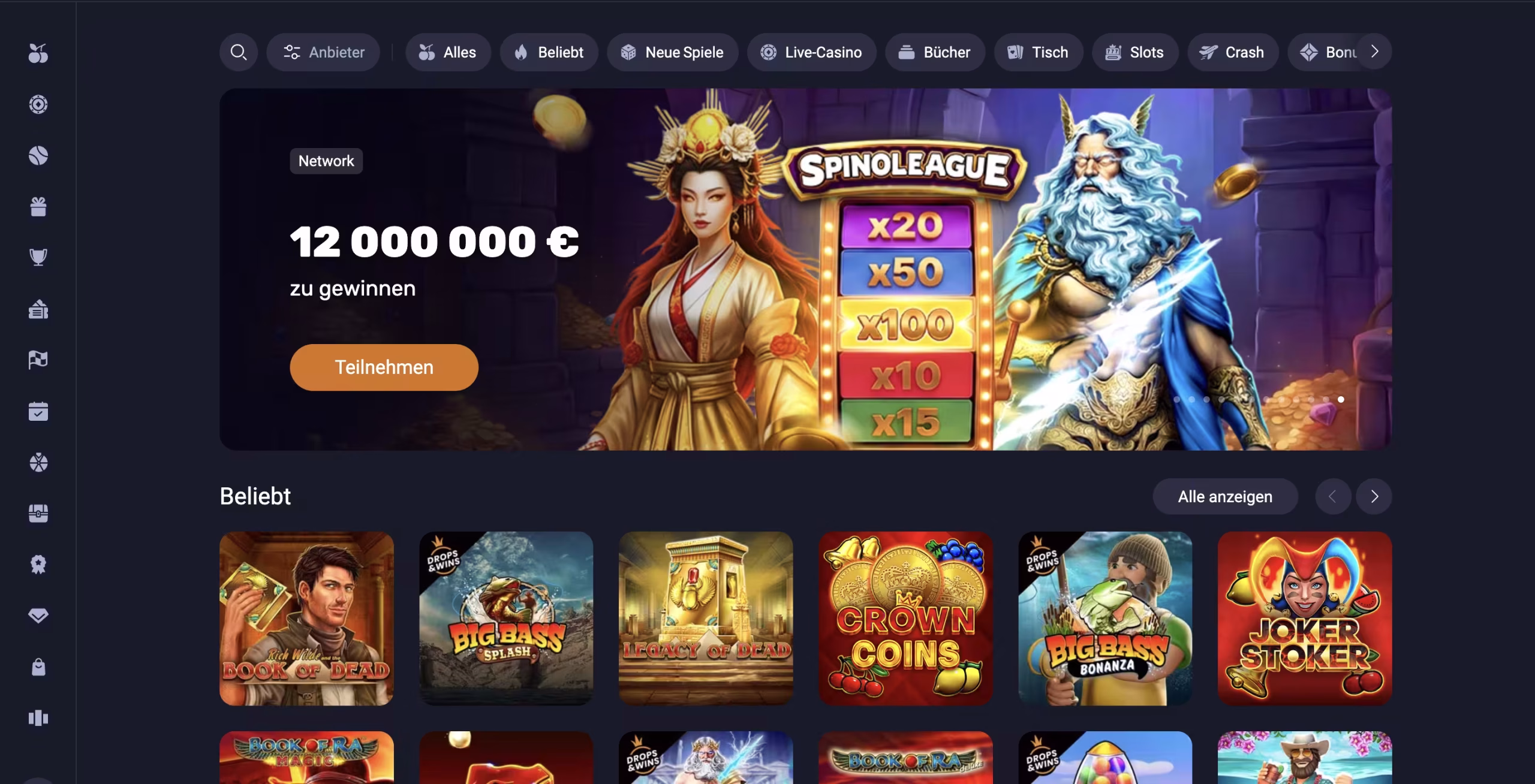 Vox Casino im Überblick